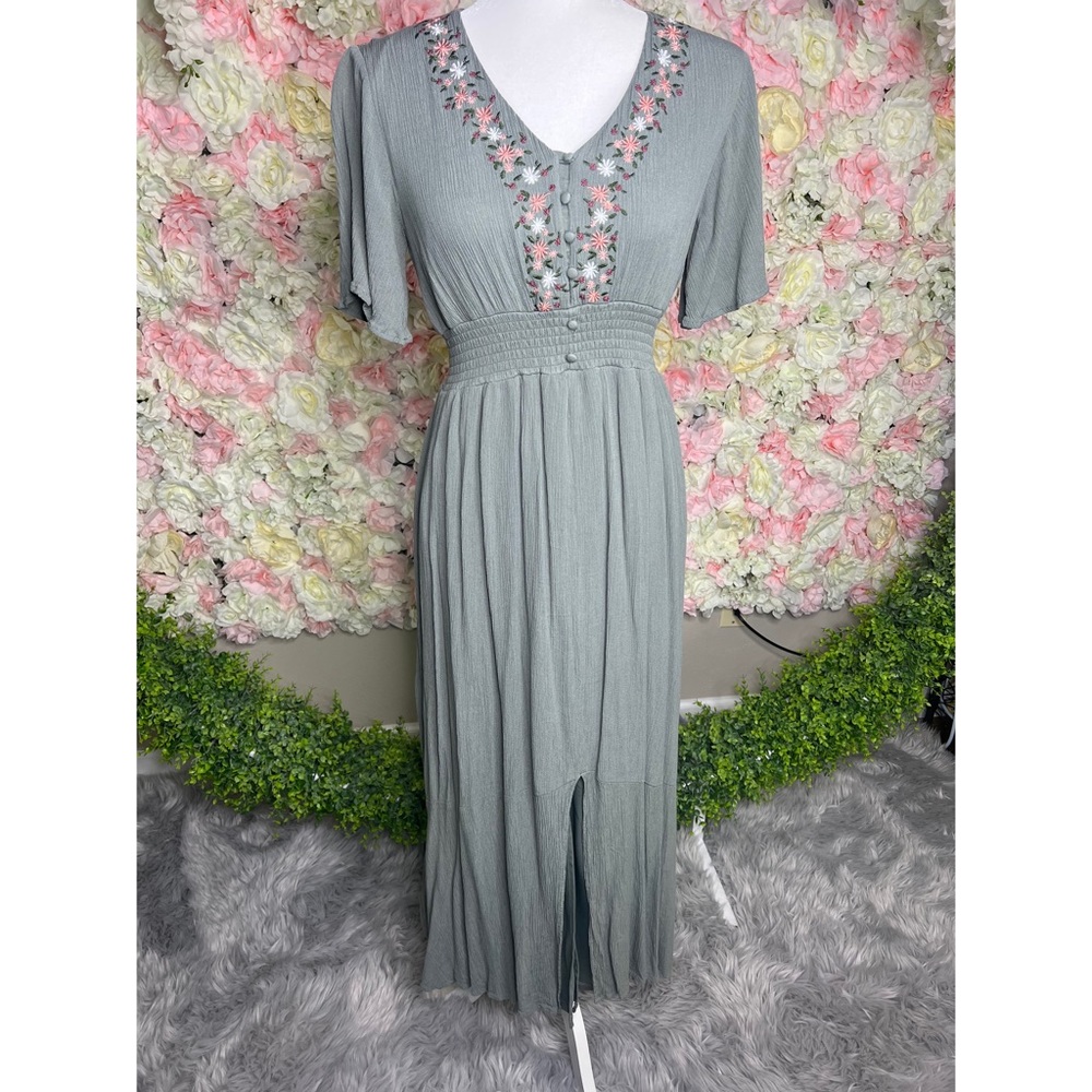 Sage Green Dress